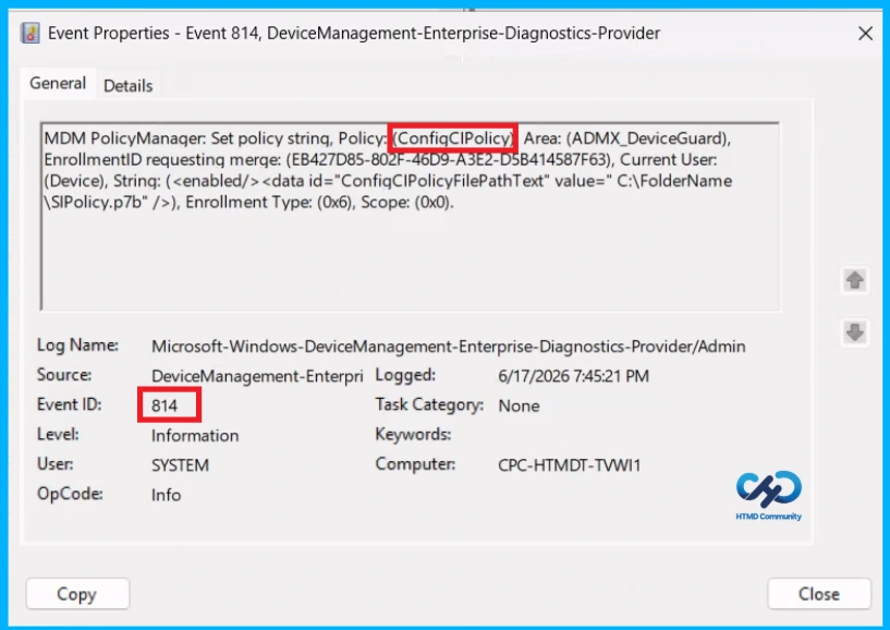 Secure Windows Devices with App Control for Business Code Integrity Policy using Intune 12 Secure Windows Devices with App Control for Business Code Integrity Policy using Intune - Fig.11