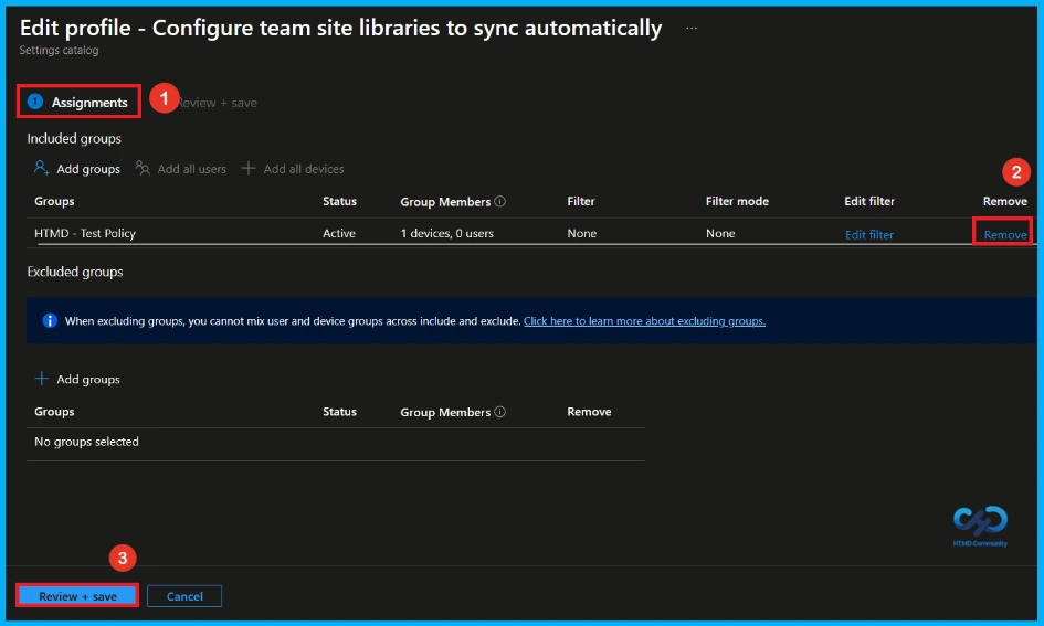 Configure Automatic SharePoint Library Sync using Microsoft Intune - Fig.12