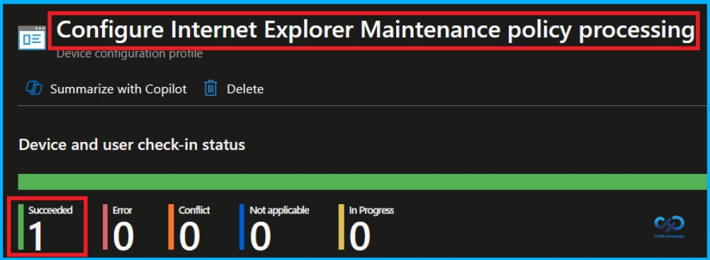 Configure Internet Explorer Maintenance Policy Processing using Microsoft Intune 11 Configure Internet Explorer Maintenance Policy Processing using Microsoft Intune - Fig.10