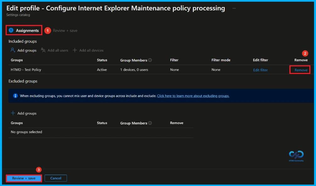 Configure Internet Explorer Maintenance Policy Processing using Microsoft Intune 14 Configure Internet Explorer Maintenance Policy Processing using Microsoft Intune - Fig.13