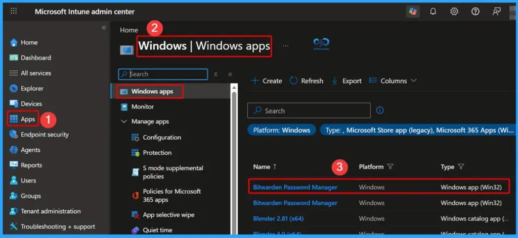 How to Exclude Devices or Users from Intune App Assignments - Fig.1