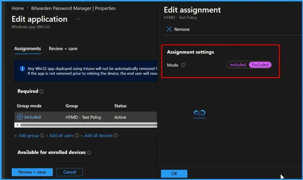 How to Exclude Devices or Users from Intune App Assignments - Fig.7