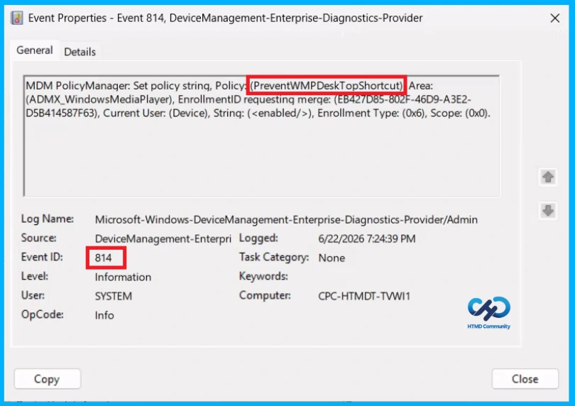 Keep User Desktops Clean by Blocking Windows Media Player Shortcuts using Intune 12 Keep User Desktops Clean by Blocking Windows Media Player Shortcuts using Intune - Fig.11