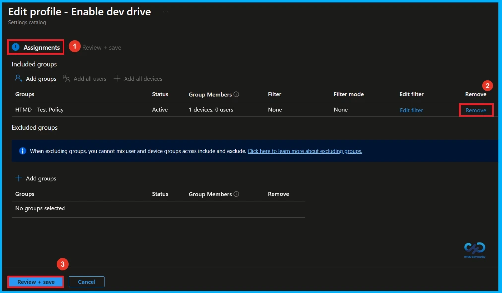 How to Configure Developer Volumes in Windows using Microsoft Intune 14 How to Configure Developer Volumes in Windows using Microsoft Intune - Fig.13