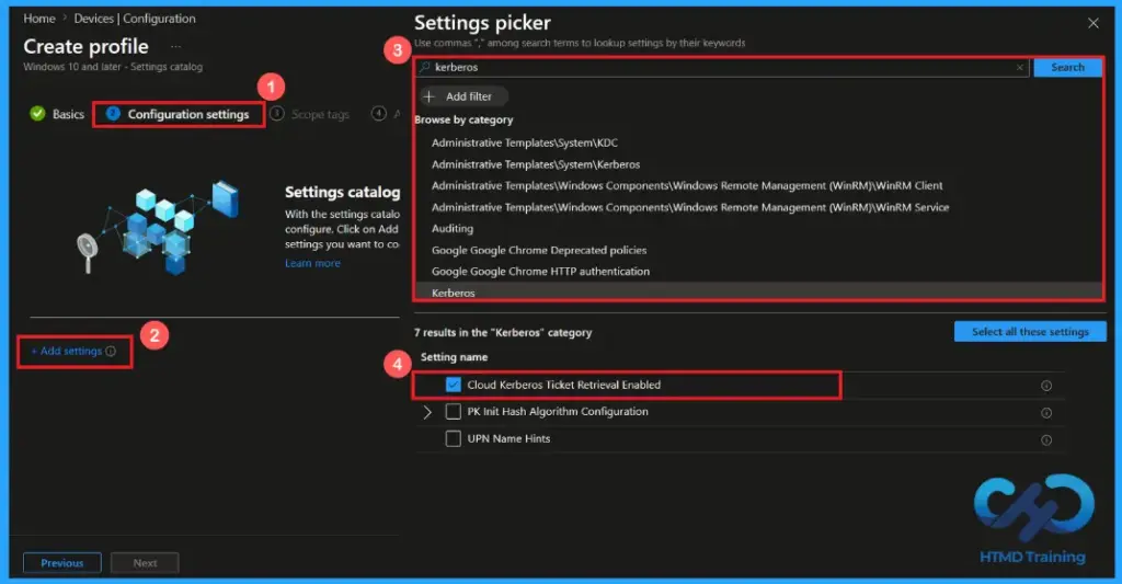 Configure MS Entra Kerberos TGT Retrieval During Windows Sign-In using Intune for Entra-Joined and Hybrid-Joined Devices 5 Configure MS Entra Kerberos TGT Retrieval During Windows Sign-In using Intune for Entra-Joined and Hybrid-Joined Devices - fig.4