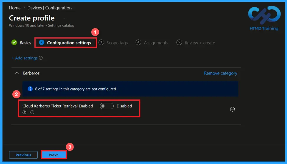 Configure MS Entra Kerberos TGT Retrieval During Windows Sign-In using Intune for Entra-Joined and Hybrid-Joined Devices 6 Configure MS Entra Kerberos TGT Retrieval During Windows Sign-In using Intune for Entra-Joined and Hybrid-Joined Devices - fig.5