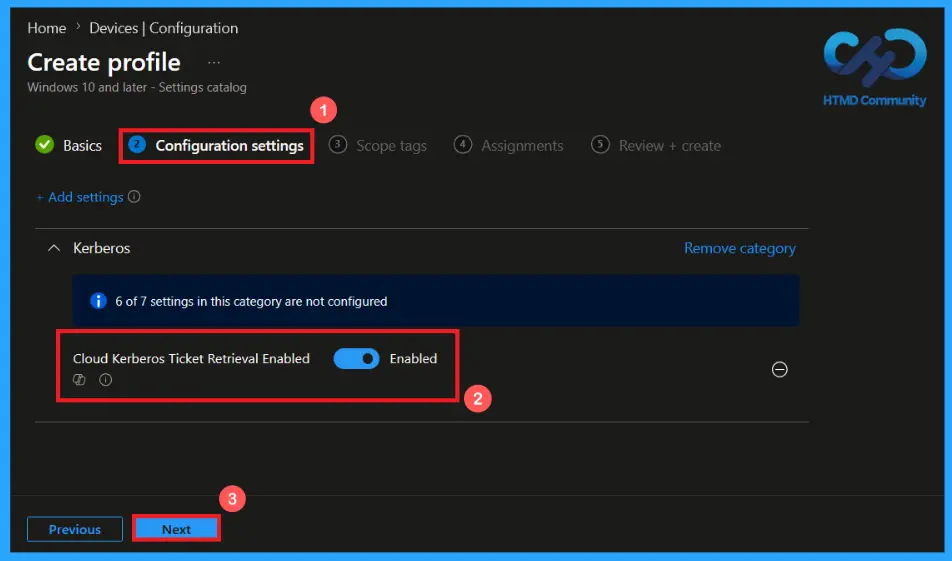 Configure MS Entra Kerberos TGT Retrieval During Windows Sign-In using Intune for Entra-Joined and Hybrid-Joined Devices 7 Configure MS Entra Kerberos TGT Retrieval During Windows Sign-In using Intune for Entra-Joined and Hybrid-Joined Devices - fig.6