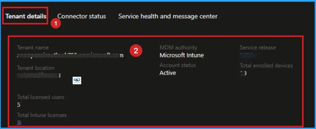 How to Get Release Version of Intune Tenant from Tenant Status Page - Fig.3