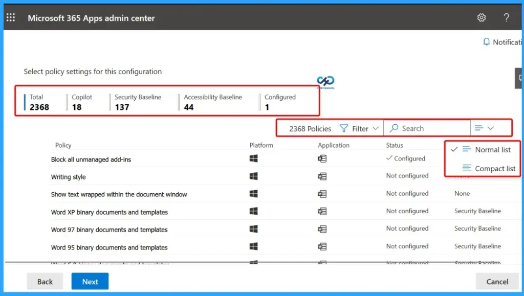 Microsoft Intune Portal No Longer Supports Microsoft 365 Apps Policy Management 5 Microsoft Intune Portal No Longer Supports Microsoft 365 Apps Policy Management - Fig.4