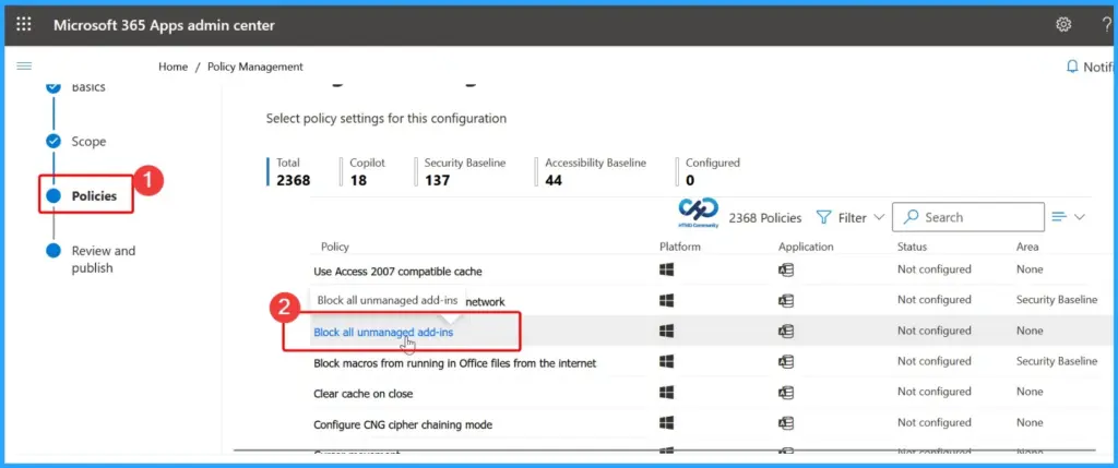 Microsoft Intune Portal No Longer Supports Microsoft 365 Apps Policy Management 6 Microsoft Intune Portal No Longer Supports Microsoft 365 Apps Policy Management - Fig.5
