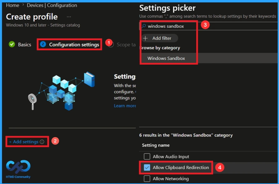 Protect Sensitive Data by Disabling Copy and Paste Between Host and Windows Sandbox using Intune 5 Protect Sensitive Data by Disabling Copy and Paste Between Host and Windows Sandbox using Intune - Fig.4