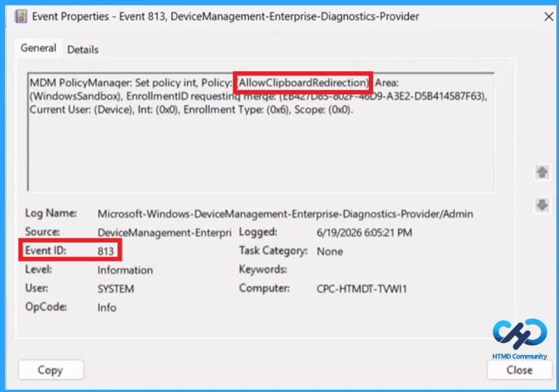 Protect Sensitive Data by Disabling Copy and Paste Between Host and Windows Sandbox using Intune 12 Protect Sensitive Data by Disabling Copy and Paste Between Host and Windows Sandbox using Intune - Fig.11