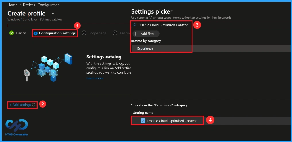 How to Manage Default and Cloud-Provided Windows Content with Intune 5 How to Manage Default and Cloud-Provided Windows Content with Intune- Fig.4