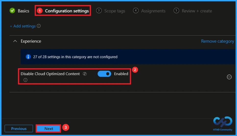 How to Manage Default and Cloud-Provided Windows Content with Intune 7 How to Manage Default and Cloud-Provided Windows Content with Intune- Fig.6