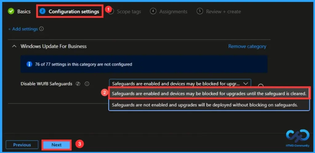 Bypass Microsoft's Safeguard Protection for Feature Updates using Intune - Fig.5