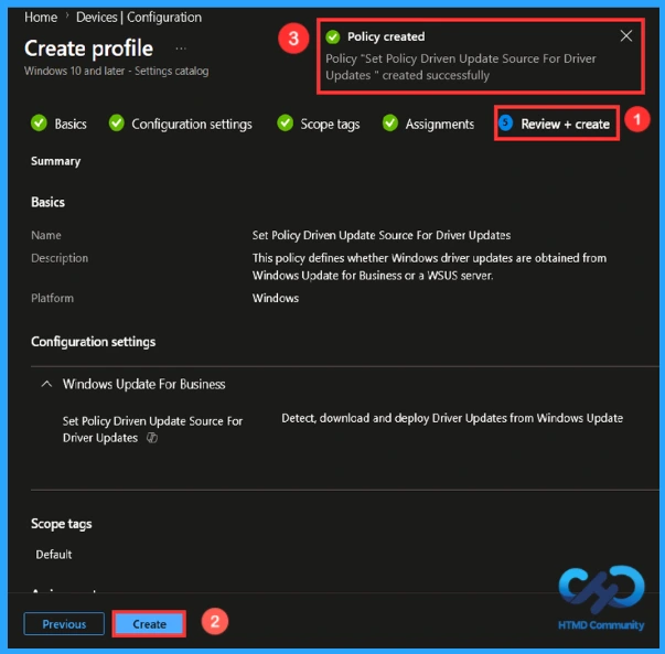 Deploy Driver Updates from WSUS Instead of Windows Update using Intune to Test Approve and Schedule Deployments 10 Deploy Driver Updates from WSUS Instead of Windows Update using Intune to Test Approve and Schedule Deployments - Fig.9