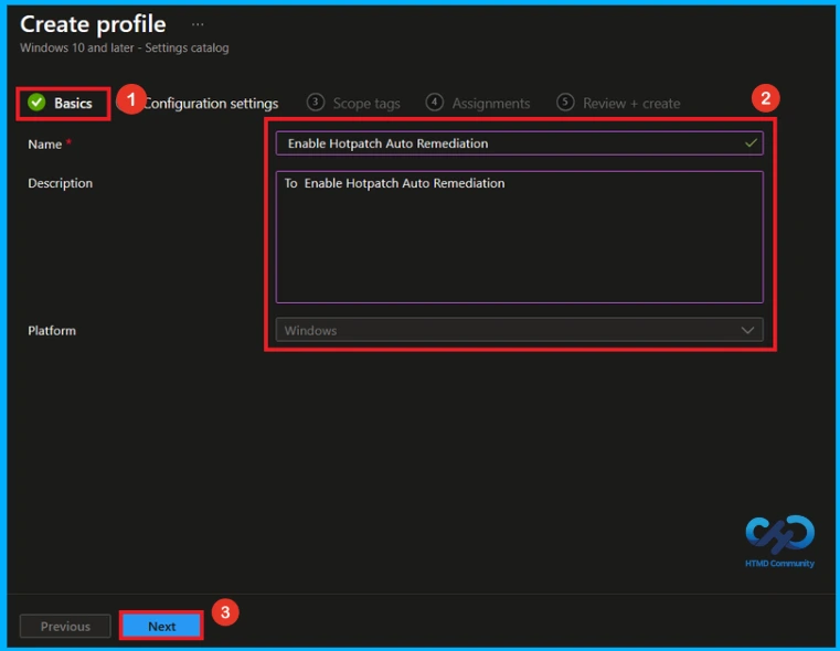 Configure Automatic Remediation for Windows Hotpatch Devices using Intune 4 Configure Automatic Remediation for Windows Hotpatch Devices using Intune - Fig.3