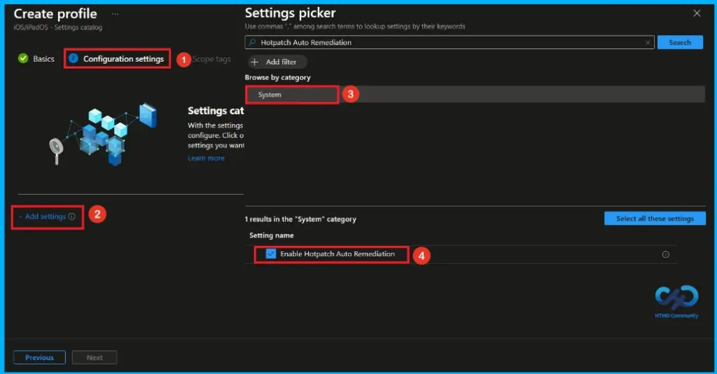 Configure Automatic Remediation for Windows Hotpatch Devices using Intune 5 Configure Automatic Remediation for Windows Hotpatch Devices using Intune - Fig.4