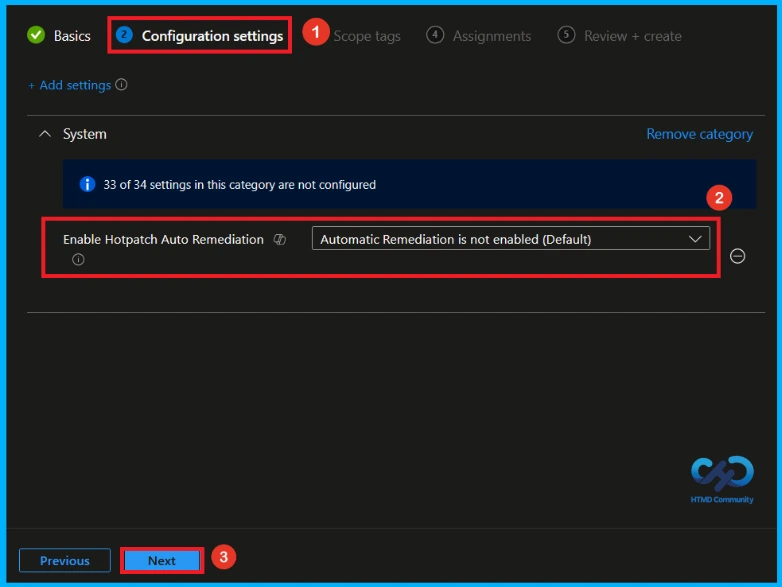 Configure Automatic Remediation for Windows Hotpatch Devices using Intune 6 Configure Automatic Remediation for Windows Hotpatch Devices using Intune - Fig.5