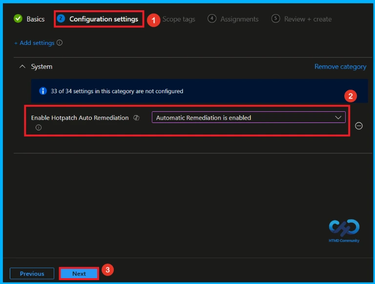 Configure Automatic Remediation for Windows Hotpatch Devices using Intune 7 Configure Automatic Remediation for Windows Hotpatch Devices using Intune - Fig.6