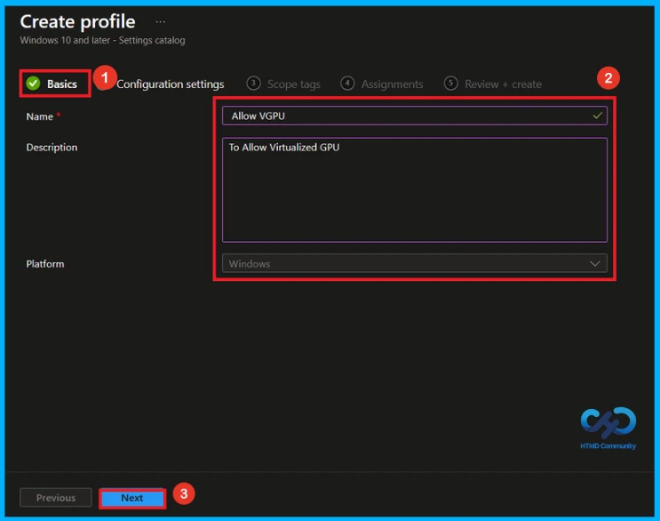 Configure Windows Sandbox vGPU Policy using Intune for Better Graphics Performance or Reduced Attack Surface - Fig.3