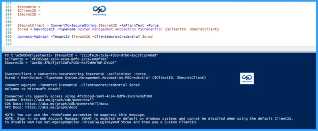 Using Connect-MgGraph Cmdlet to Automate Microsoft 365 via Microsoft Graph PowerShell 5 Using the Connect-MgGraph Cmdlet to Automate Microsoft 365 via Microsoft Graph PowerShell- Fig-04