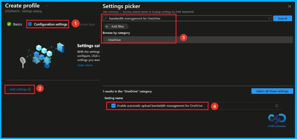 Manage OneDrive Upload Speed with Windows LEDBAT in Microsoft Intune 5 Configure Recall Snapshot Storage to Optimize Device Performance using Intune - Fig.4