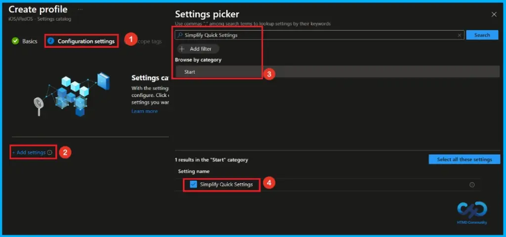 Prevent Users from Changing Important Windows Device Settings using Intune 5 Prevent Users from Changing Important Windows Device Settings using Intune - Fig.4