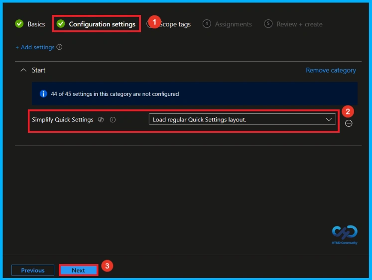 Prevent Users from Changing Important Windows Device Settings using Intune 6 Prevent Users from Changing Important Windows Device Settings using Intune - Fig.5