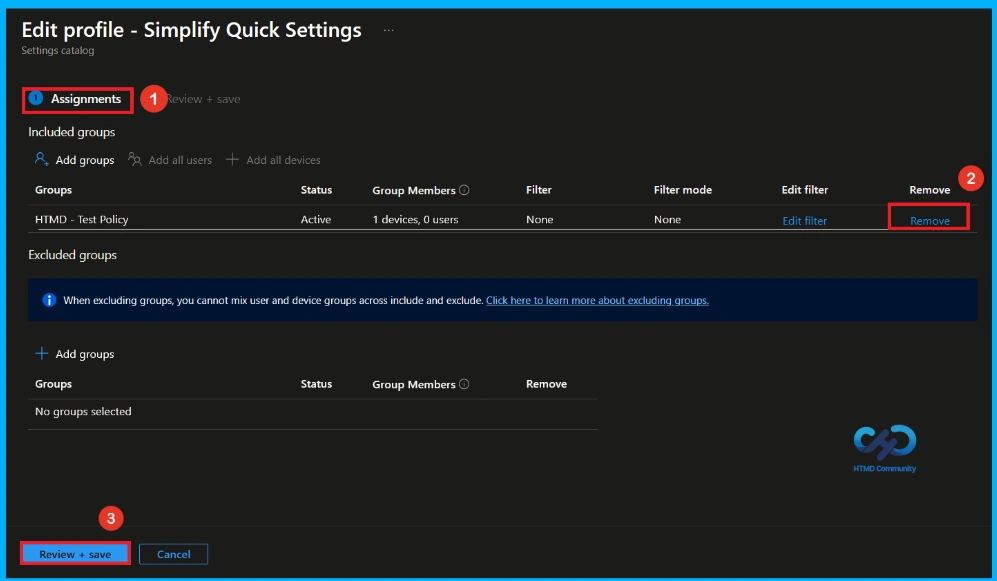 Prevent Users from Changing Important Windows Device Settings using Intune 14 Prevent Users from Changing Important Windows Device Settings using Intune - Fig.13