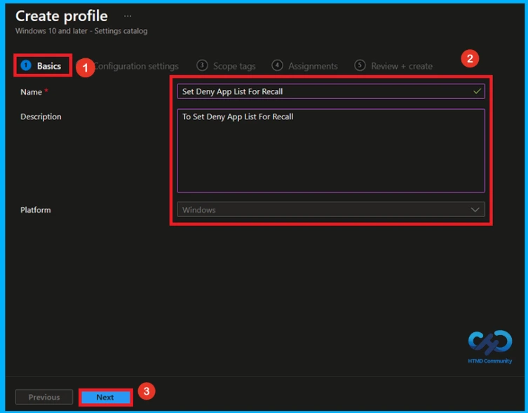 Protect Sensitive Apps from Windows Recall using Intune 4 Protect Sensitive Apps from Windows Recall using Intune - Fig.3