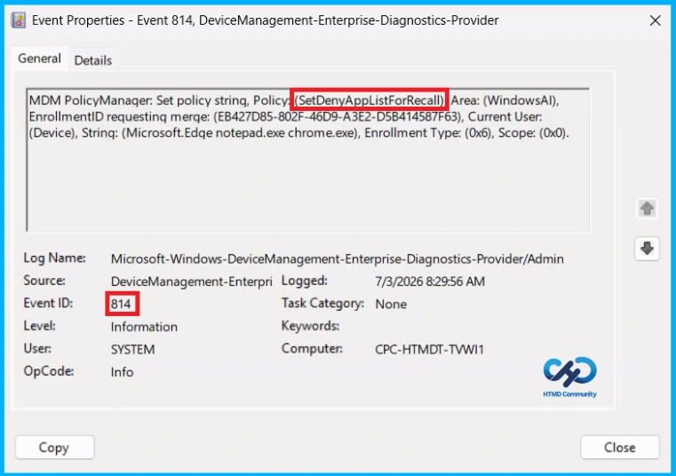 Protect Sensitive Apps from Windows Recall using Intune 11 Protect Sensitive Apps from Windows Recall using Intune - Fig.10