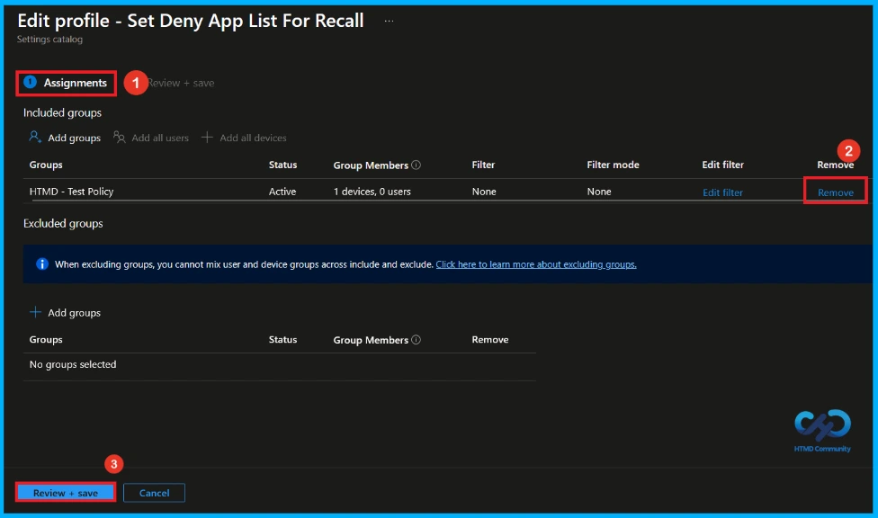 Protect Sensitive Apps from Windows Recall using Intune 13 Protect Sensitive Apps from Windows Recall using Intune - Fig.12