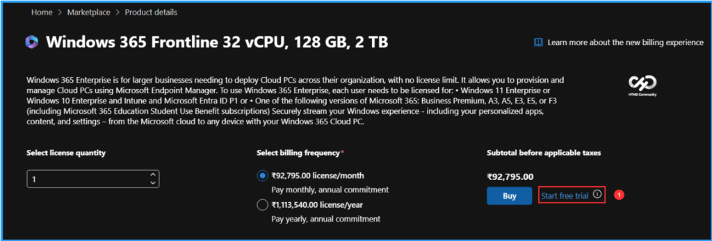 Purchase Windows 365 Flex High Performance Cloud PC Free Trial License 3 Purchase Windows 365 Flex High Performance Cloud PC Free Trial License. Fig. 2