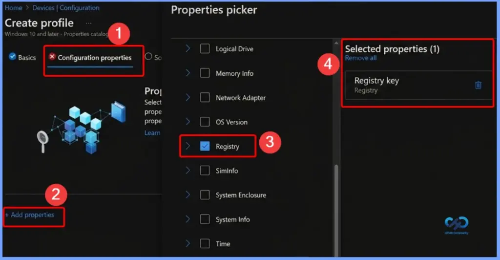 MS Intune Adds Windows Registry Data Collection to Device Inventory for Single Values All Key Values and Subkeys - Fig.3