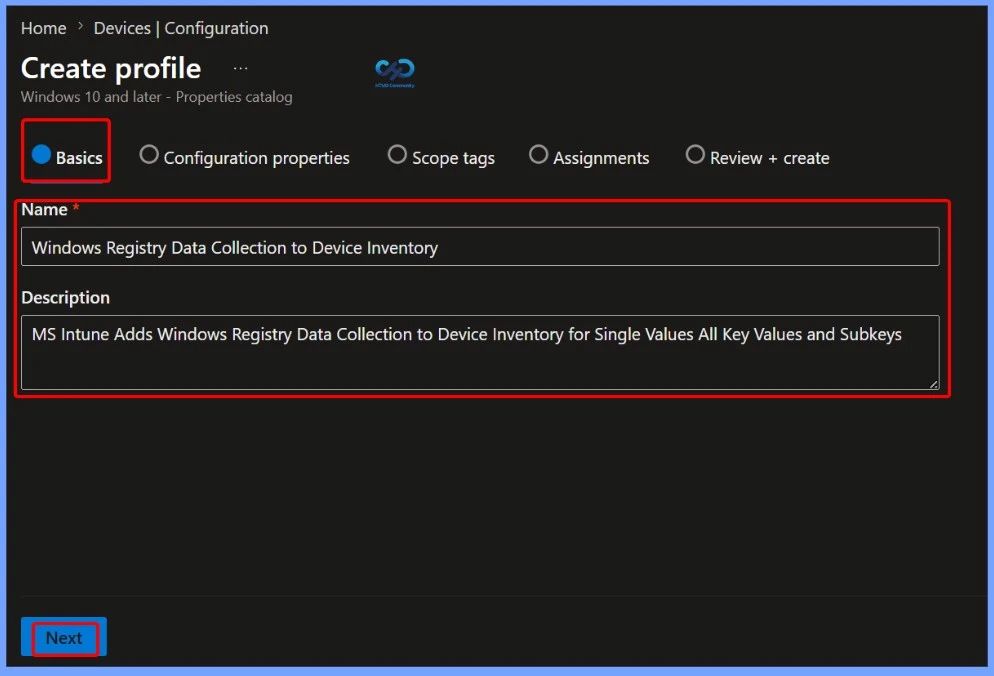 MS Intune Adds Windows Registry Data Collection to Device Inventory for Single Values All Key Values and Subkeys - Fig.2