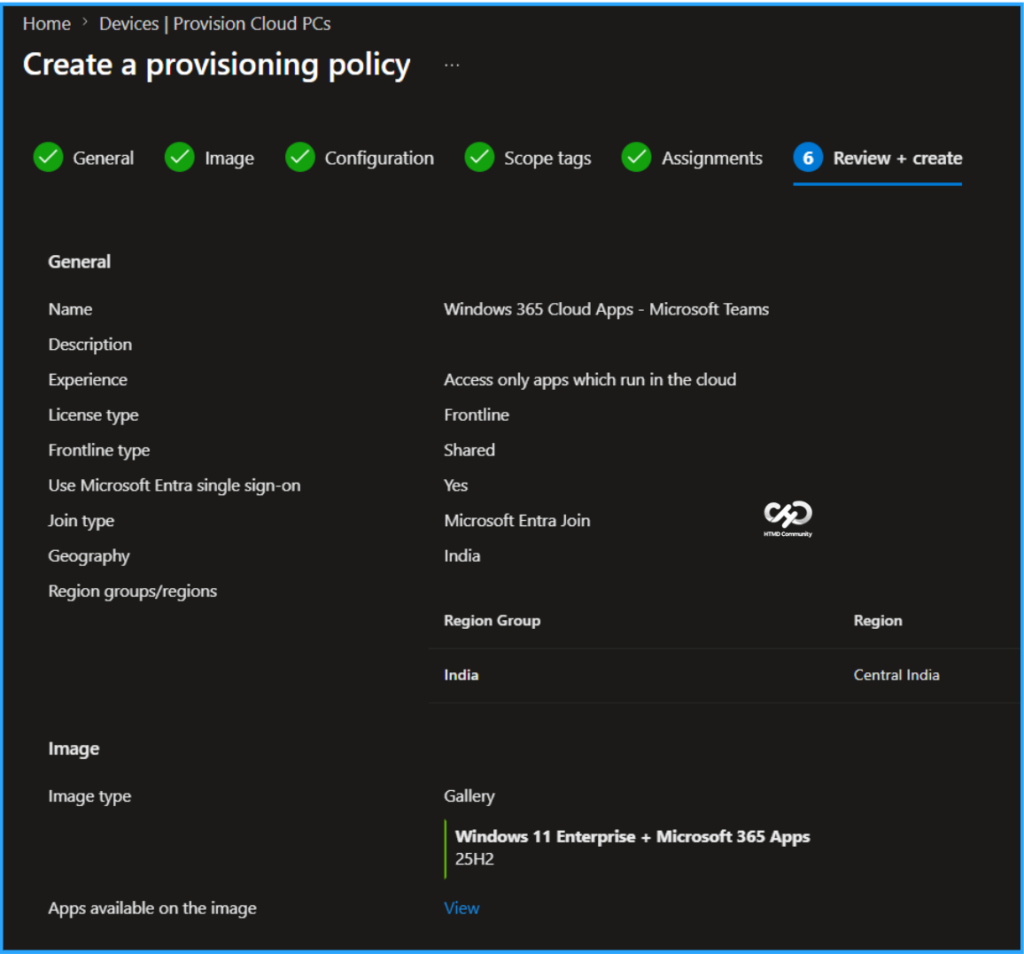 Publish Microsoft Teams Windows 365 Cloud App using Intune 10 Publish Microsoft Teams Windows 365 Cloud App Using Intune. Fig. 9