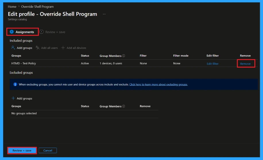 Simplify Windows Devices to Run Only the Required Applications using Intune 14 Simplify Windows Devices to Run Only the Required Applications using Intune - fig.13
