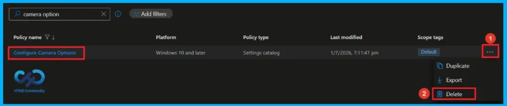 Use Intune to Manage Camera Safe and Auto Share Modes for Better Compatibility and Secure Content Sharing 15 Use Intune to Manage Camera Safe and Auto Share Modes for Better Compatibility and Secure Content Sharing - Fig.14