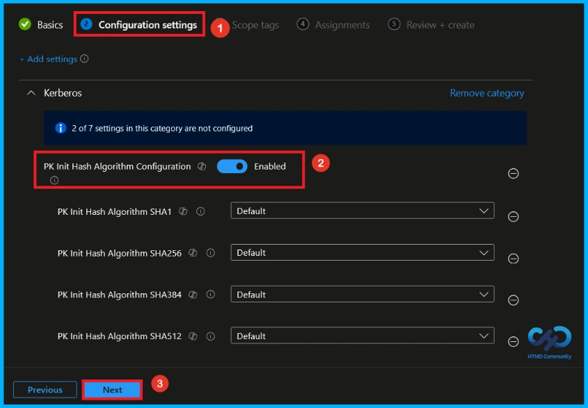 Use Intune to Strengthen Authentication Security by Managing Kerberos Certificate Hash Algorithms 7 Use Intune to Strengthen Authentication Security by Managing Kerberos Certificate Hash Algorithms - Fig.6