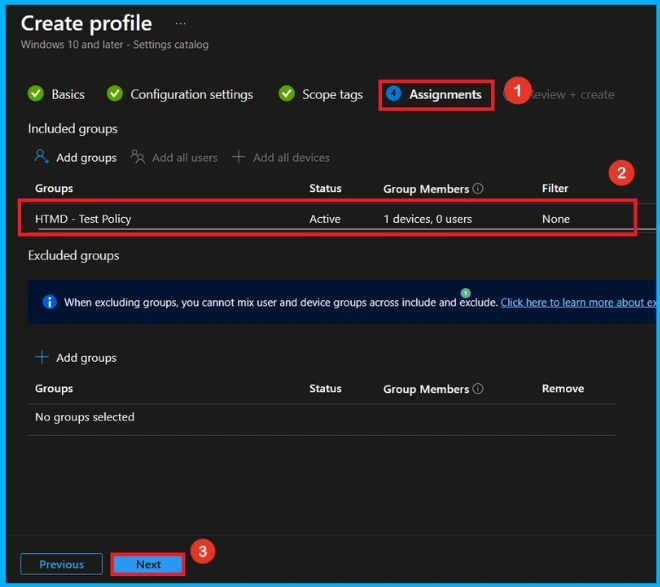 Prevent Users from Changing Important Windows Device Settings using Intune 9 Prevent Users from Changing Important Windows Device Settings using Intune - Fig.8
