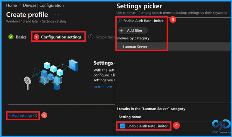 Protect Windows from Password Guessing Attacks by Delaying Failed Login Attempts using Intune - Fig.4