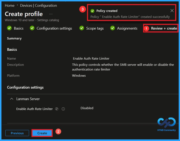 Protect Windows from Password Guessing Attacks by Delaying Failed Login Attempts using Intune - Fig.9
