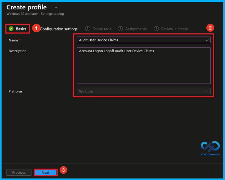 Audit and Record User and Device Claims Information in Windows Logon Tokens using Intune Policy - Fig.3