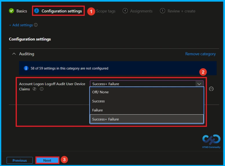 Audit and Record User and Device Claims Information in Windows Logon Tokens using Intune Policy - Fig.6