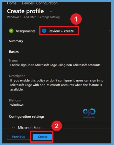 Configure Microsoft Edge Non-Microsoft Account Sign-in to Manage Browser Authentication using Intune 10 Configure Microsoft Edge Non-Microsoft Account Sign-in to Manage Browser Authentication using Intune - Fig.9