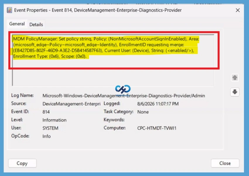 Configure Microsoft Edge Non-Microsoft Account Sign-in to Manage Browser Authentication using Intune 12 Configure Microsoft Edge Non-Microsoft Account Sign-in to Manage Browser Authentication using Intune - Fig.11