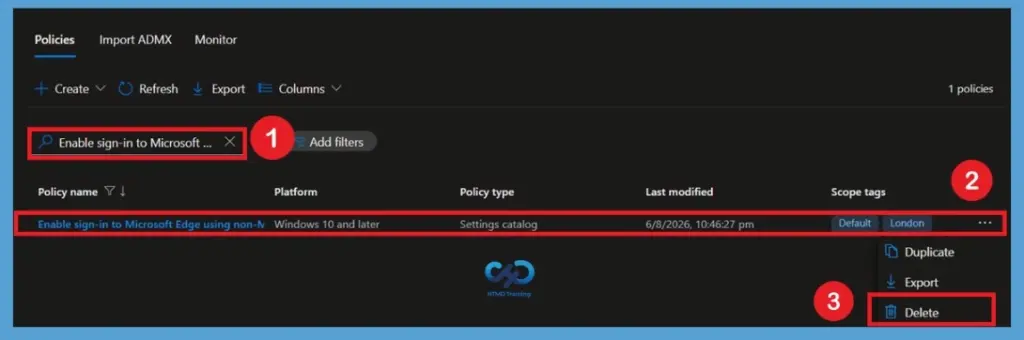 Configure Microsoft Edge Non-Microsoft Account Sign-in to Manage Browser Authentication using Intune 13 Configure Microsoft Edge Non-Microsoft Account Sign-in to Manage Browser Authentication using Intune - Fig.12