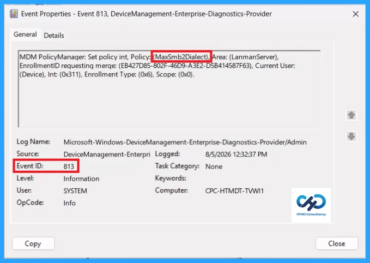 Configure SMB Protocol for Windows File Printer and Network Sharing in Microsoft Intune 12 Configure SMB Protocol for Windows File Printer and Network Sharing in Microsoft Intune - fig.11