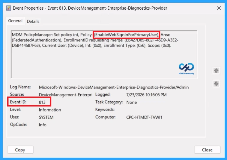 Configure Web Sign-In for Primary Users to Support Cloud-Based Authentication using Microsoft Intune 12 Configure Web Sign-In for Primary Users to Support Cloud-Based Authentication using Microsoft Intune - fig.11